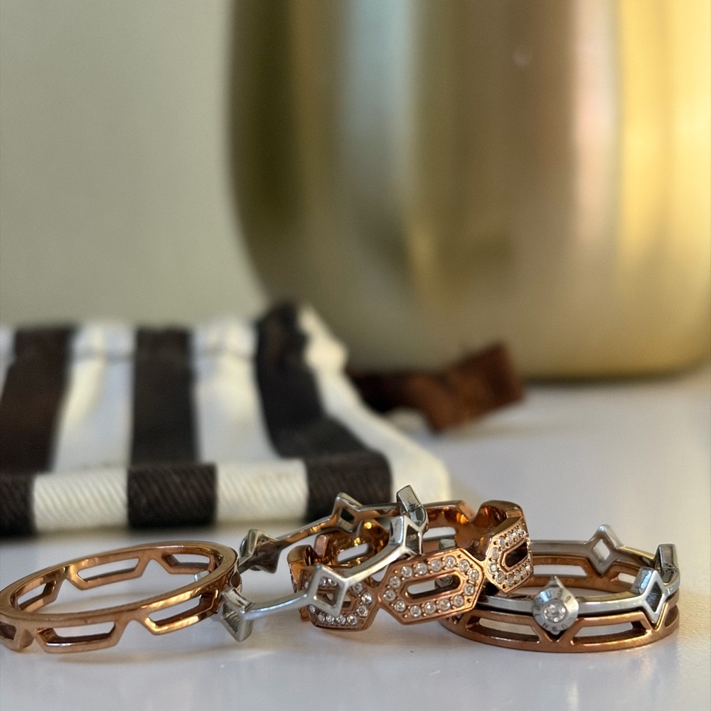 Henri Bendel Stackable Ring Set - image 2